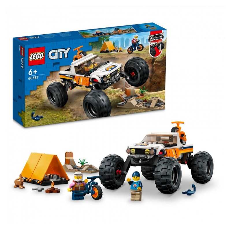 60387 Les aventures du 4x4 tout terrain LEGO City