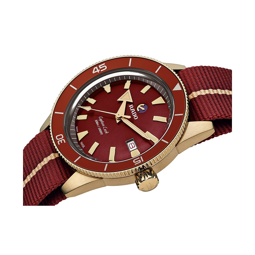 Rado Herrenuhr Captain Cook Bronze