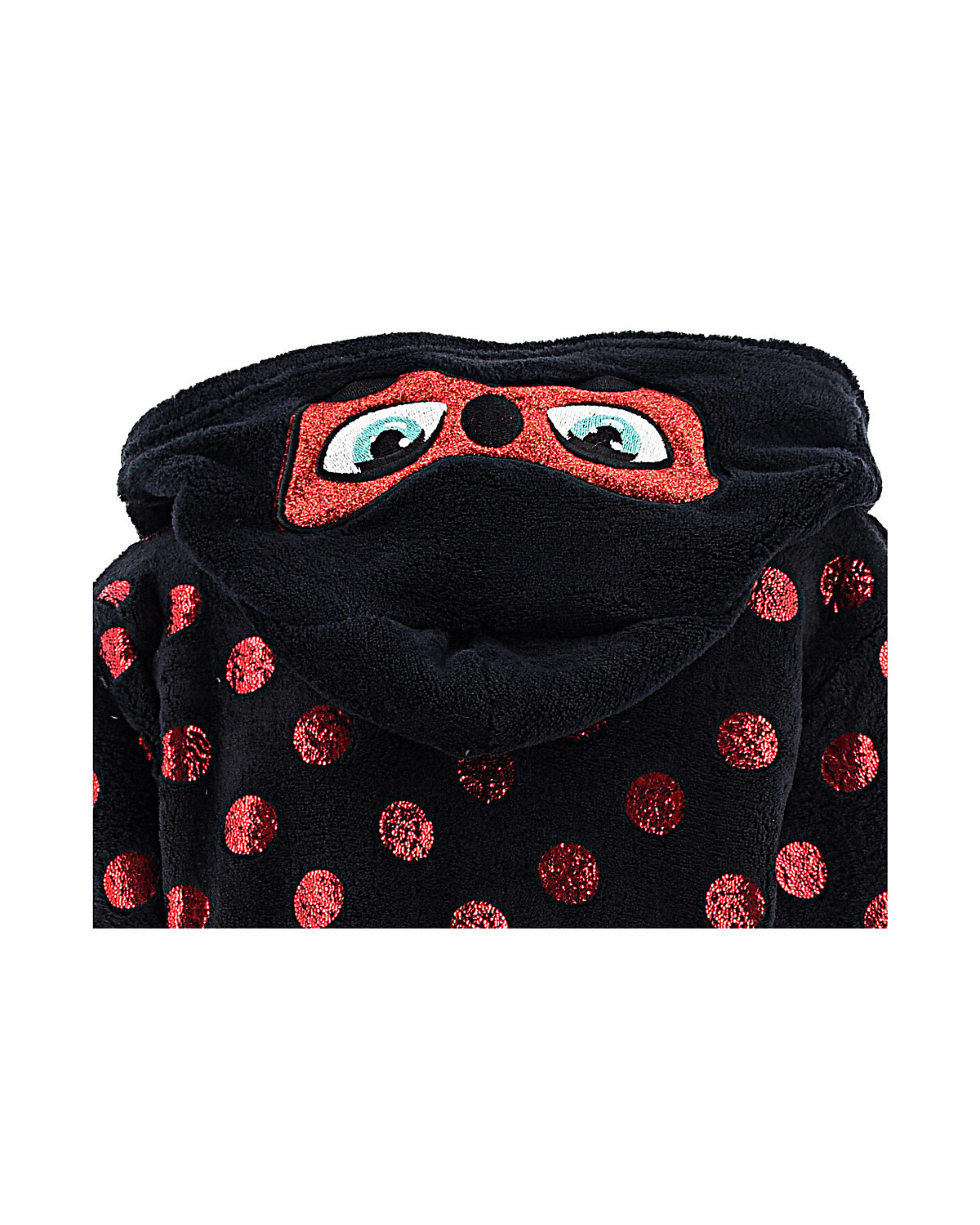 Miraculous Ladybug Bademantel mit Glitzer