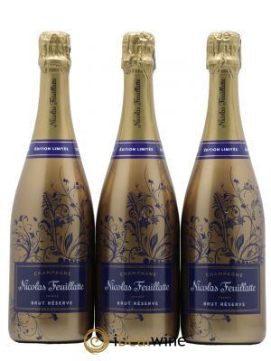Champagne Nicolas Feuillate Brut Reserve  - Lot de 3 Bouteilles