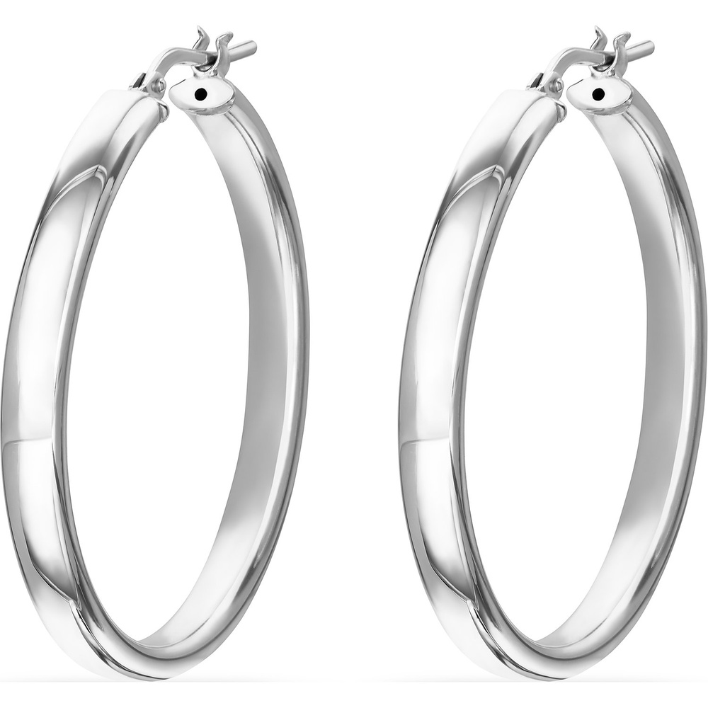 FAVS Créoles 925 Argent Boucles d'oreilles