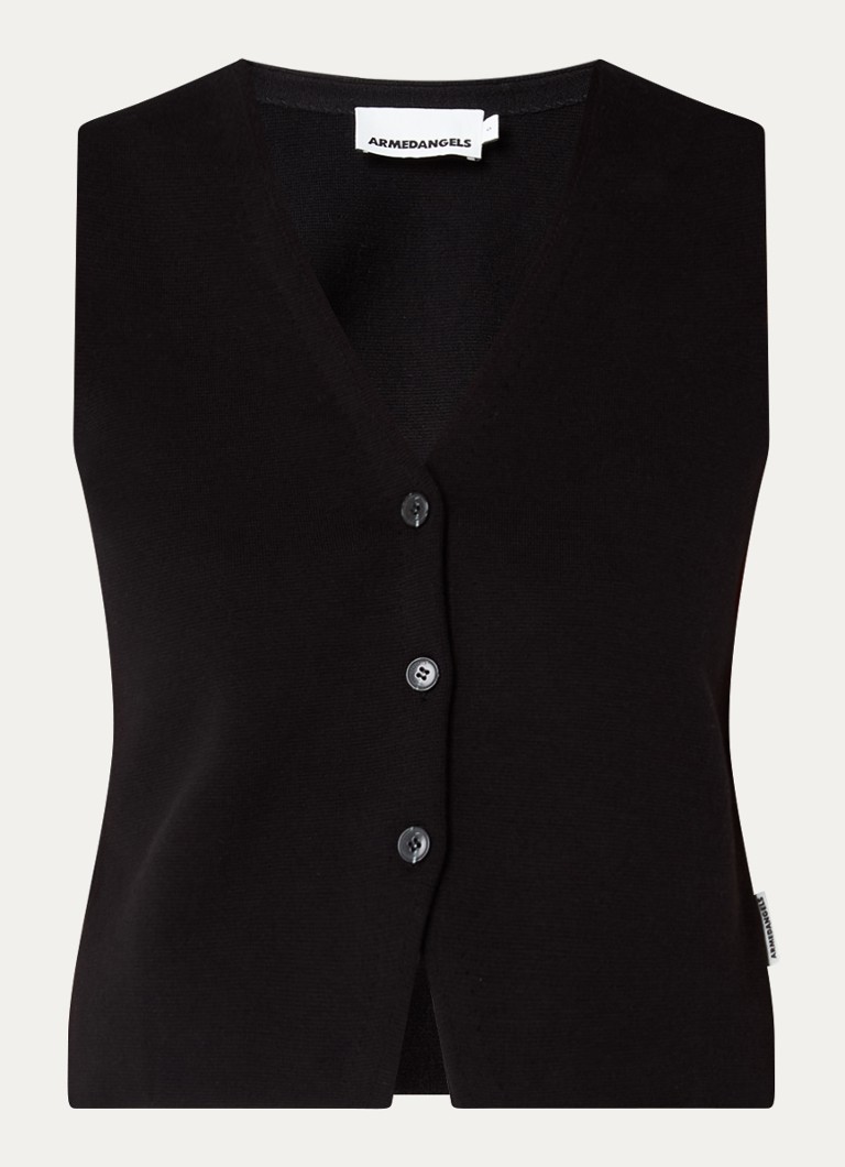 ARMEDANGELS Malkaa fine-knit vest in organic cotton blend
