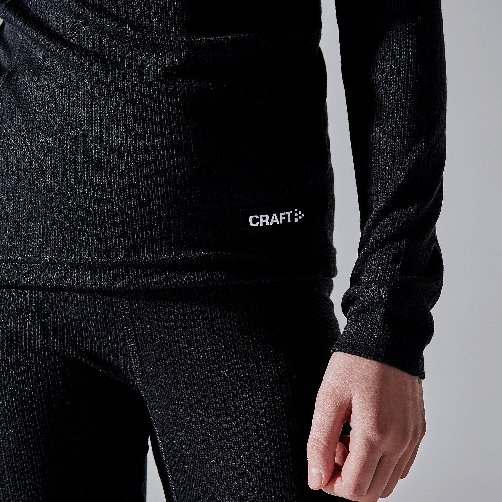 Craft Thermounterhemd Core Dry Baselayer Set Junior mit Quick Dry Eigenschaften