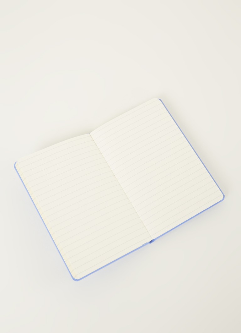 Taccuino Moleskine con copertina rigida a righe e tascabile