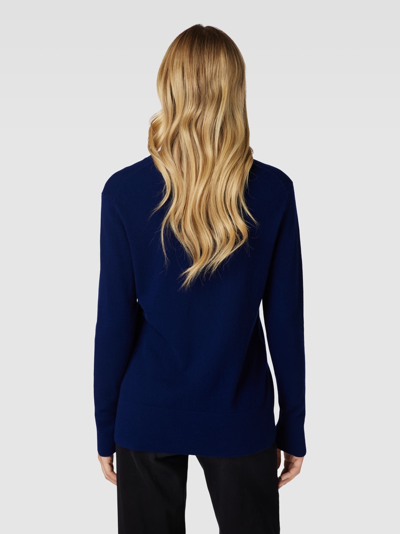 Strickpullover aus Kaschmir in royalblau