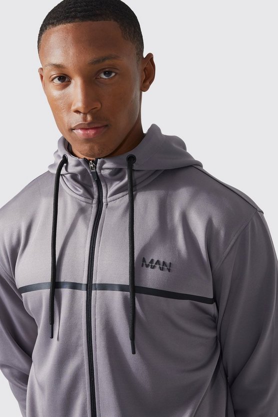 Active Scuba Hoodie mit Reißverschluss-Detail