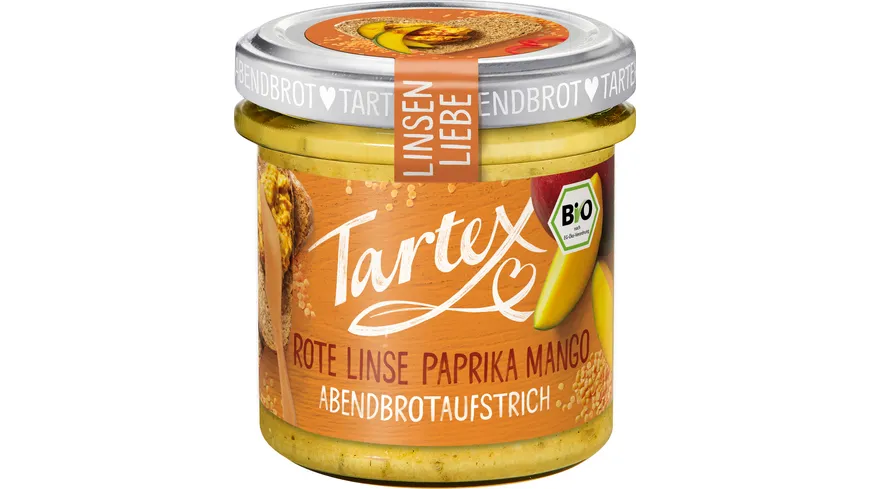Tartex Linsen Liebe Rote Linse Paprika Mango 140 g
