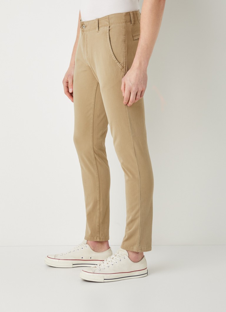 Spodnie chino Dockers Alpha Skinny Fit z kieszeniami bocznymi