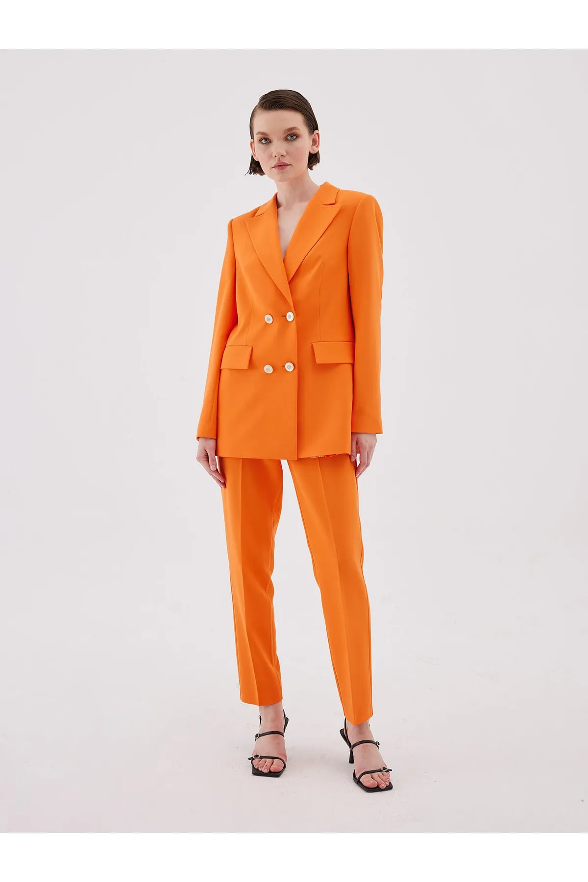 Juste Studio  Zweiteiler - Orange - Oversized