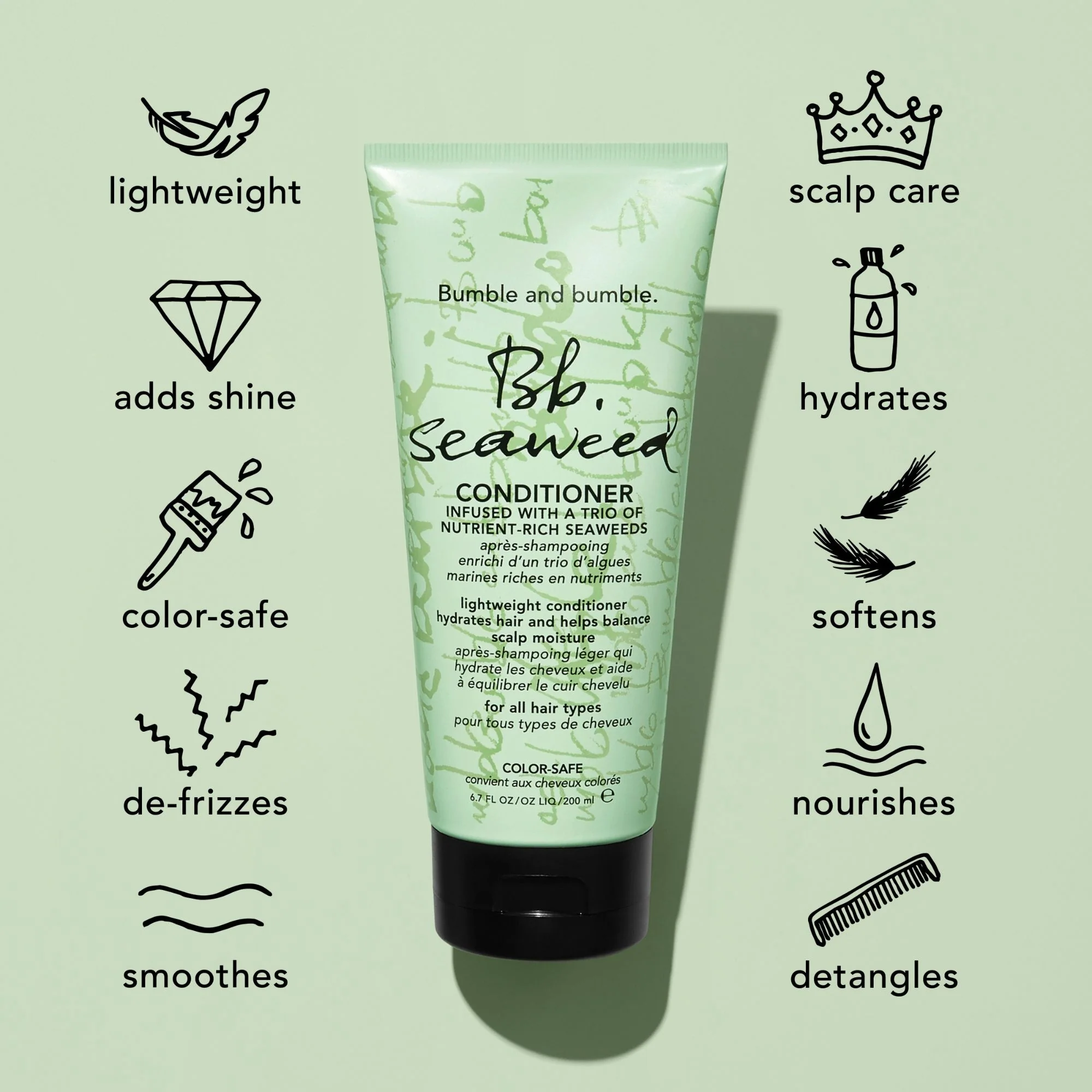 Algen-Conditioner – Bändigender/Anti-Frizz-Haarconditioner