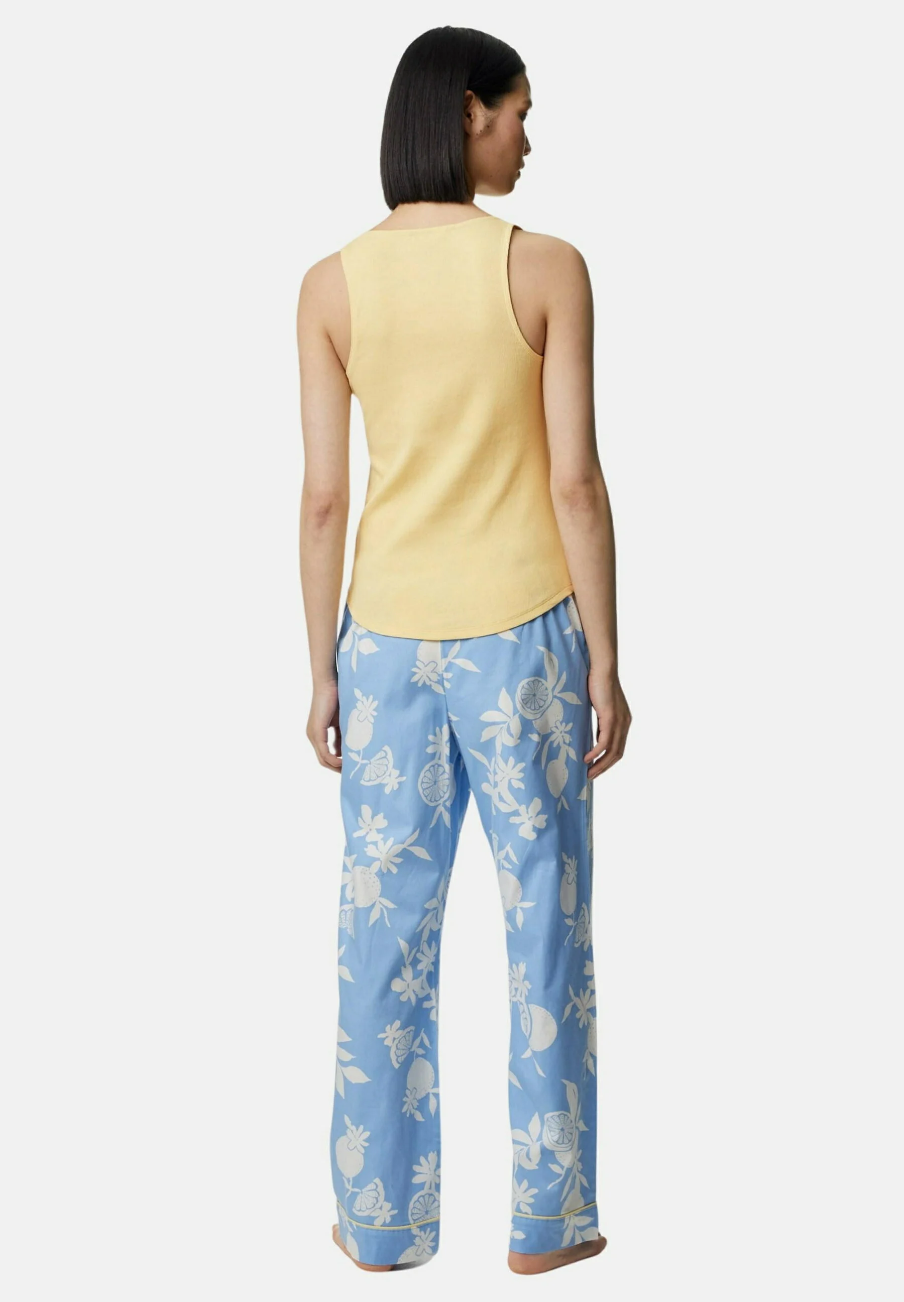 Pijama Marks & Spencer con estampado floral rico en algodón