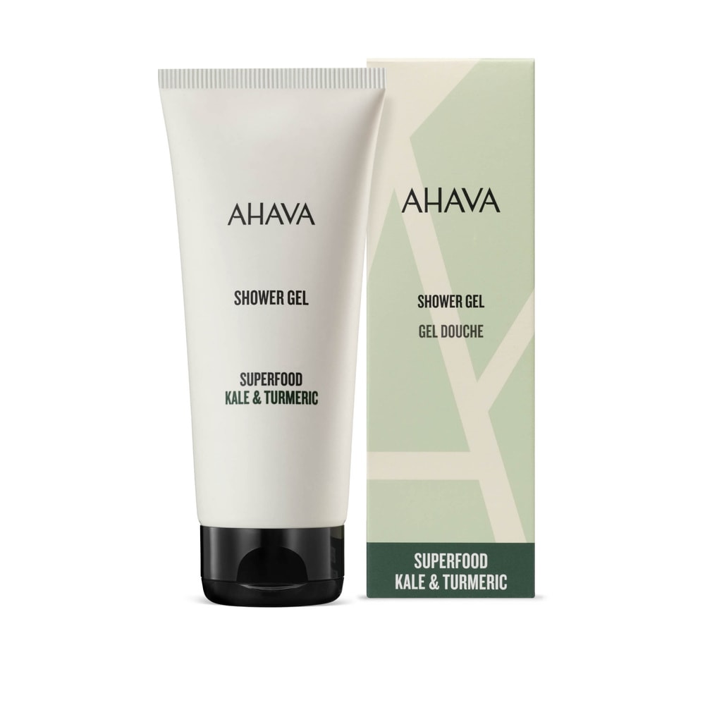 AHAVA Shower Gel Kale & Turmeric 200ml Gel douche