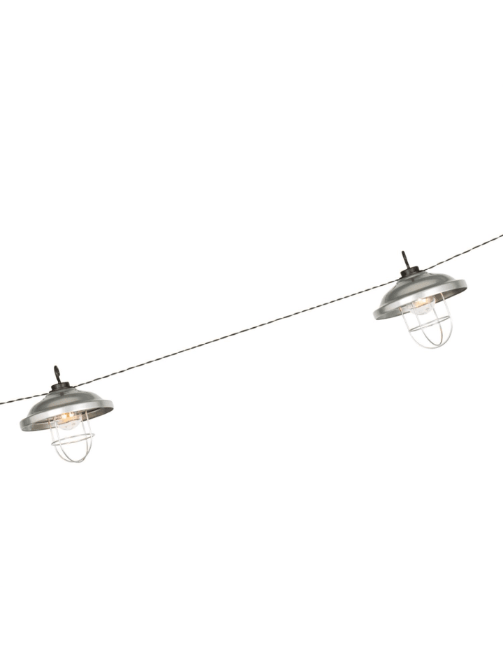 MARELIDA LED Solar Lichterkette Fabriklampen in grau - L: 2,5m günstig kaufen onesize