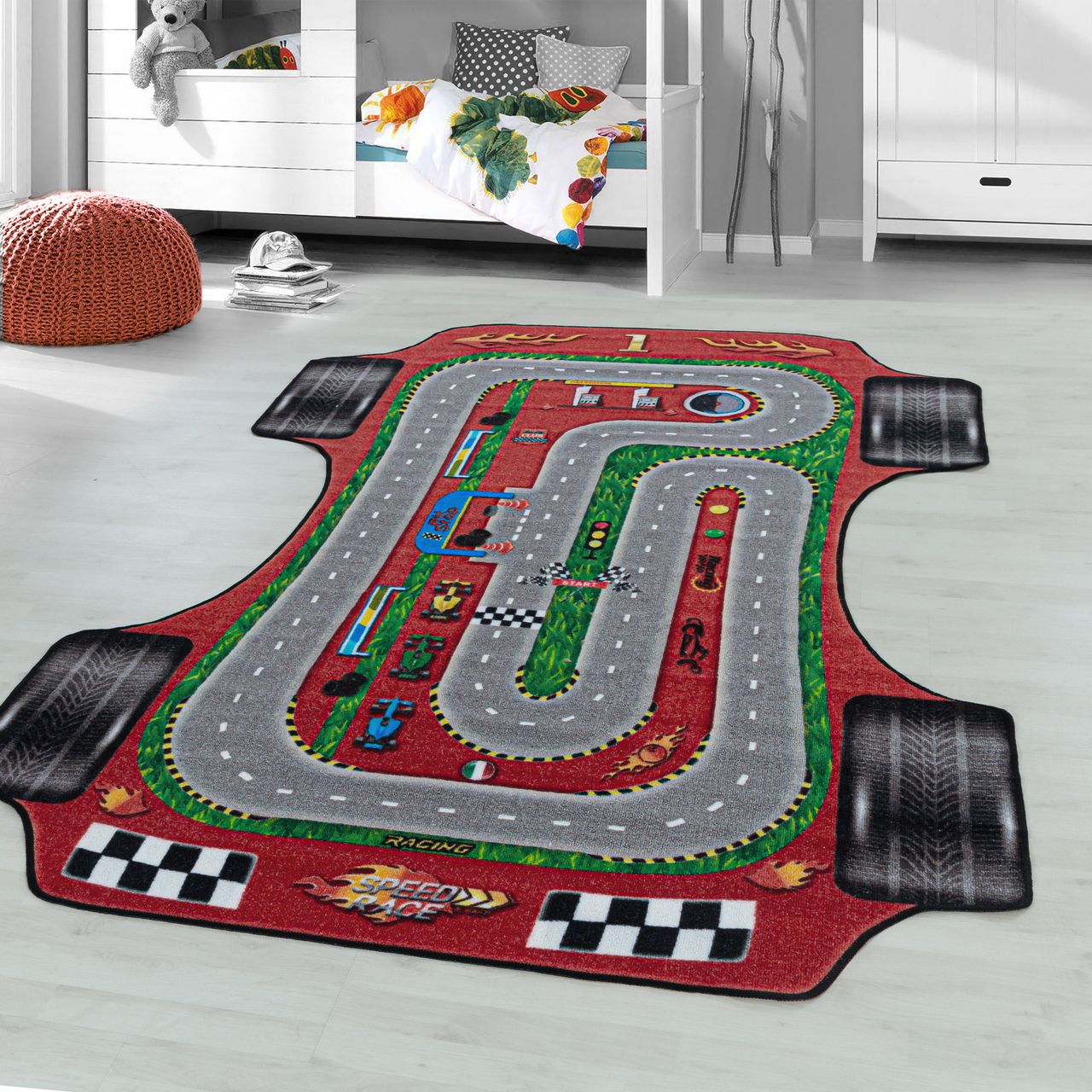 Ayyildiz Teppich, PLAY 2907, RED, 140 x 200 cm