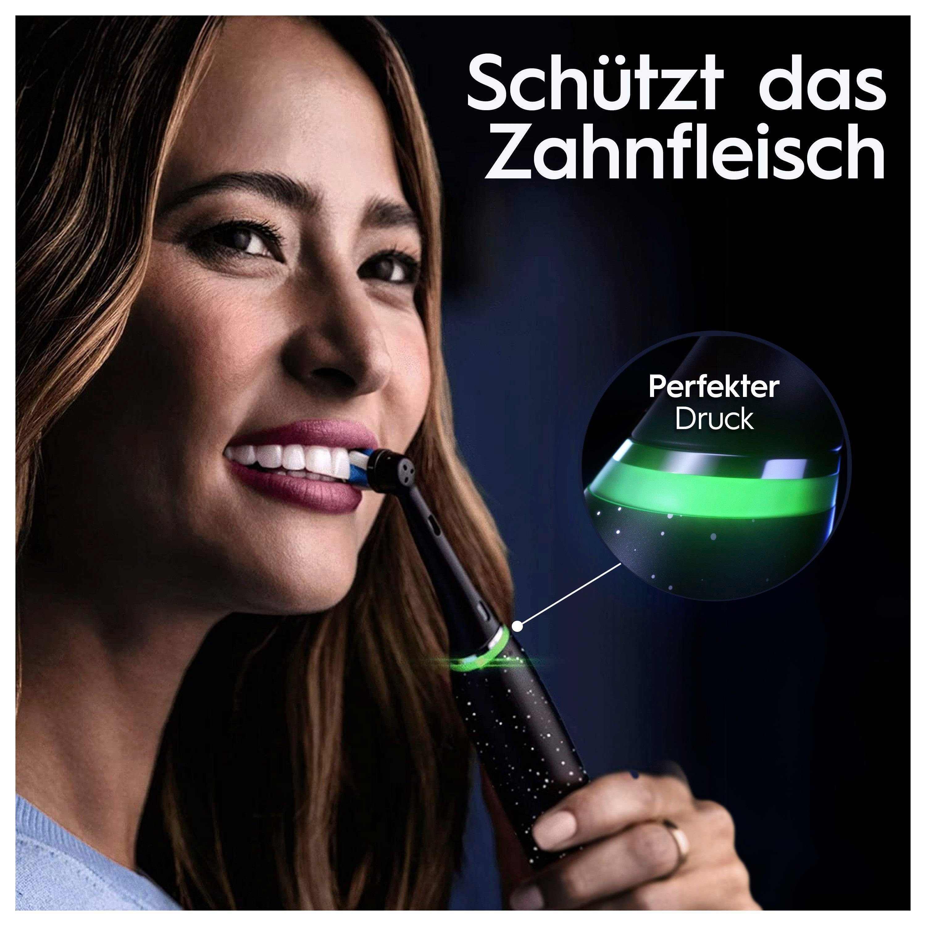Oral-B Elektrische Zahnbürste iO Series 10 Luxe Edition, Aufsteckbürsten: 1 St., Magnet-Technologie