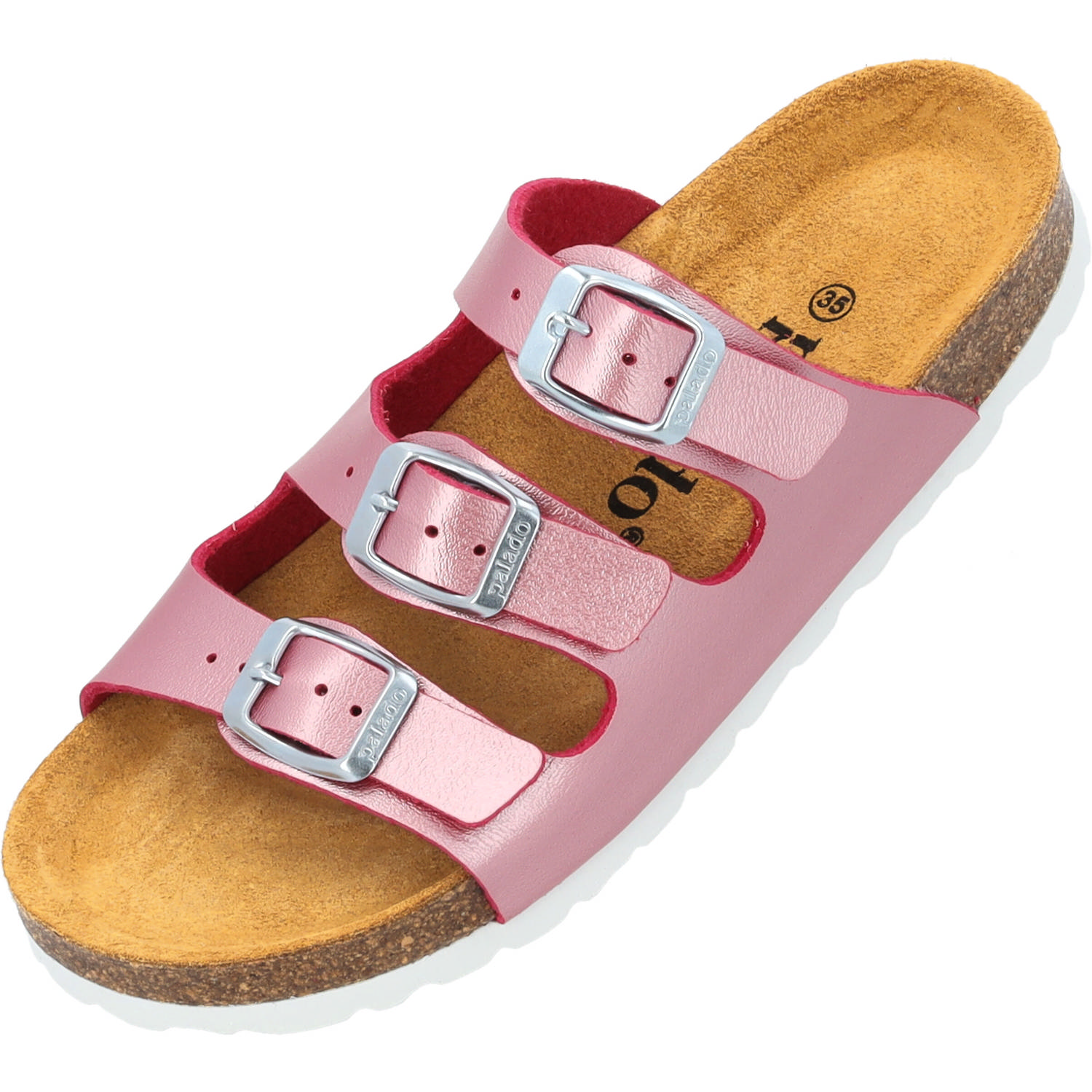 Palado Kids Capri G Metallic, Pantoletten, Kinder, Pink