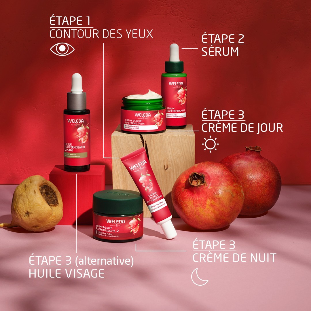 Weleda noćna krema za učvršćivanje kože s narom i macom - 40 ml