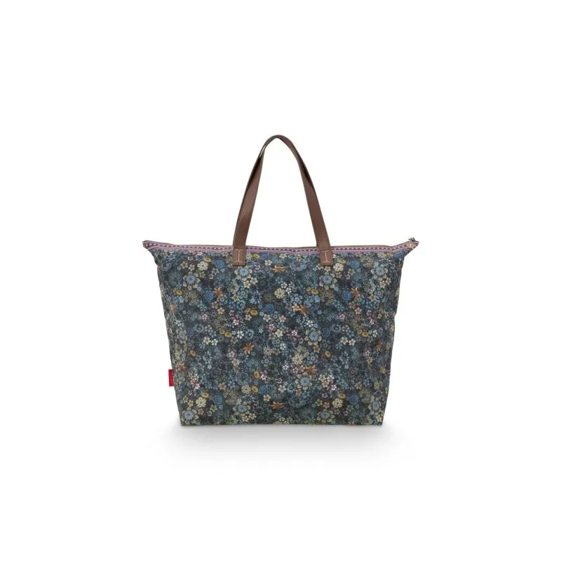 Pip Studio Tote Bag Tutti i Fiori - Blue