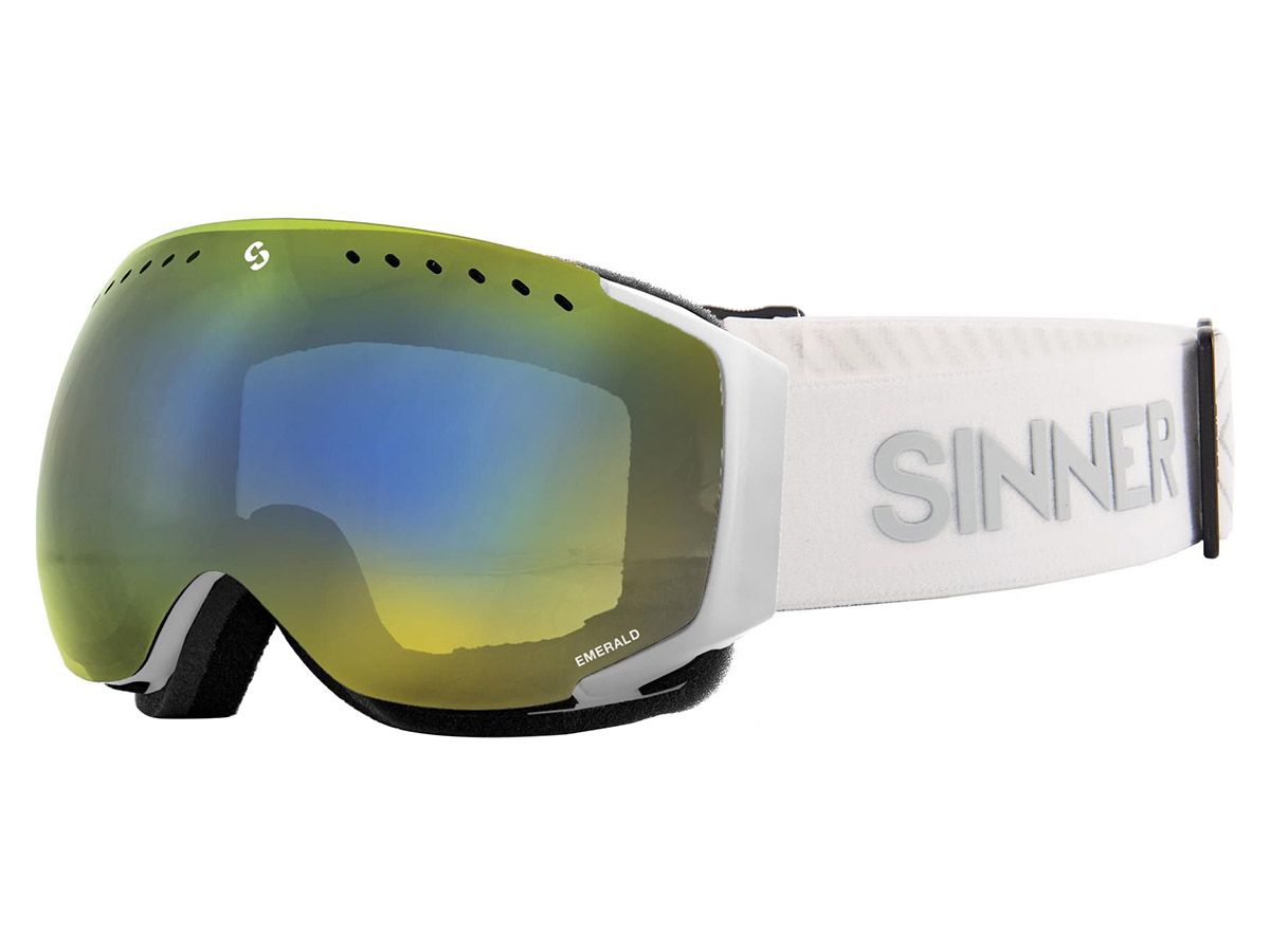 Sinner Emerald White Gold Skibrille