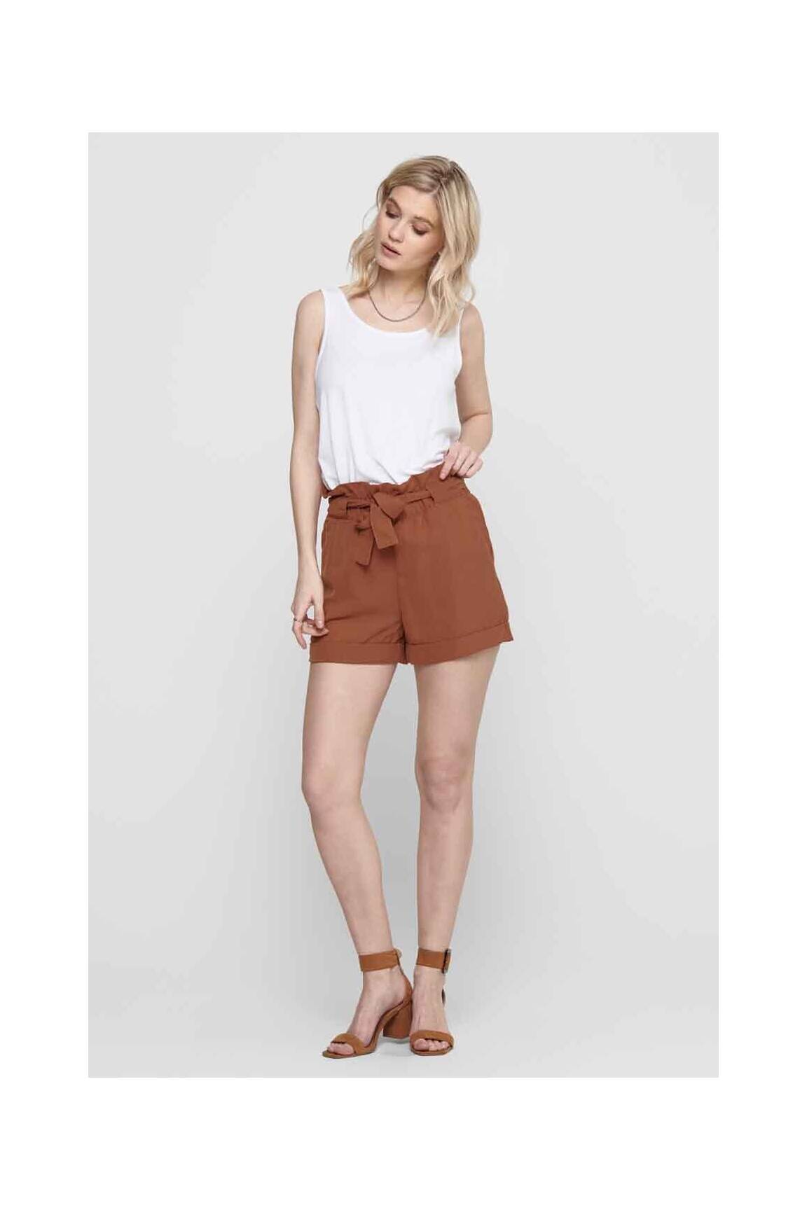 Only Shorts 1 Femme couleur marron