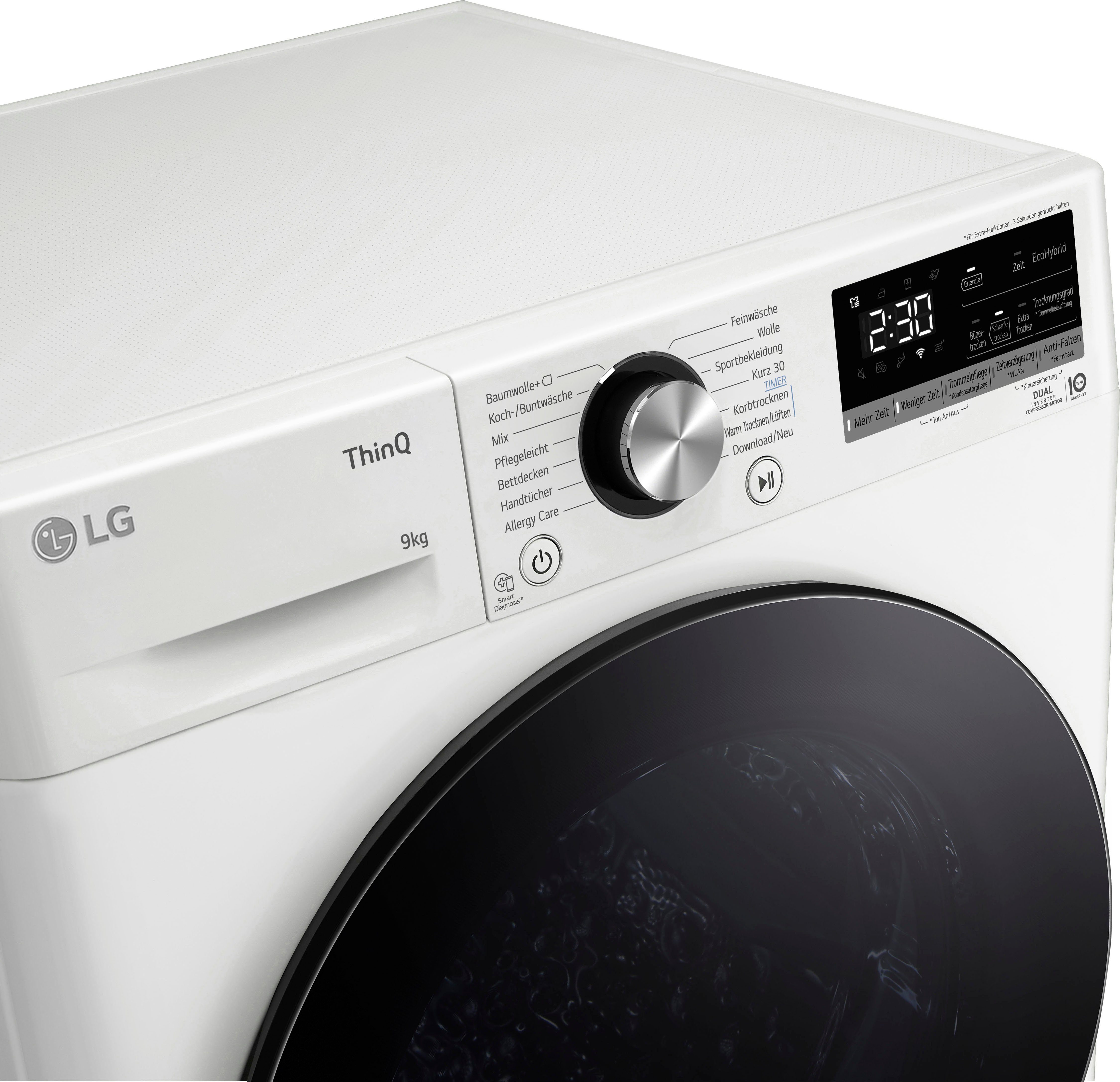 LG Wärmepumpentrockner Vivace RT90V9W, 9 kg