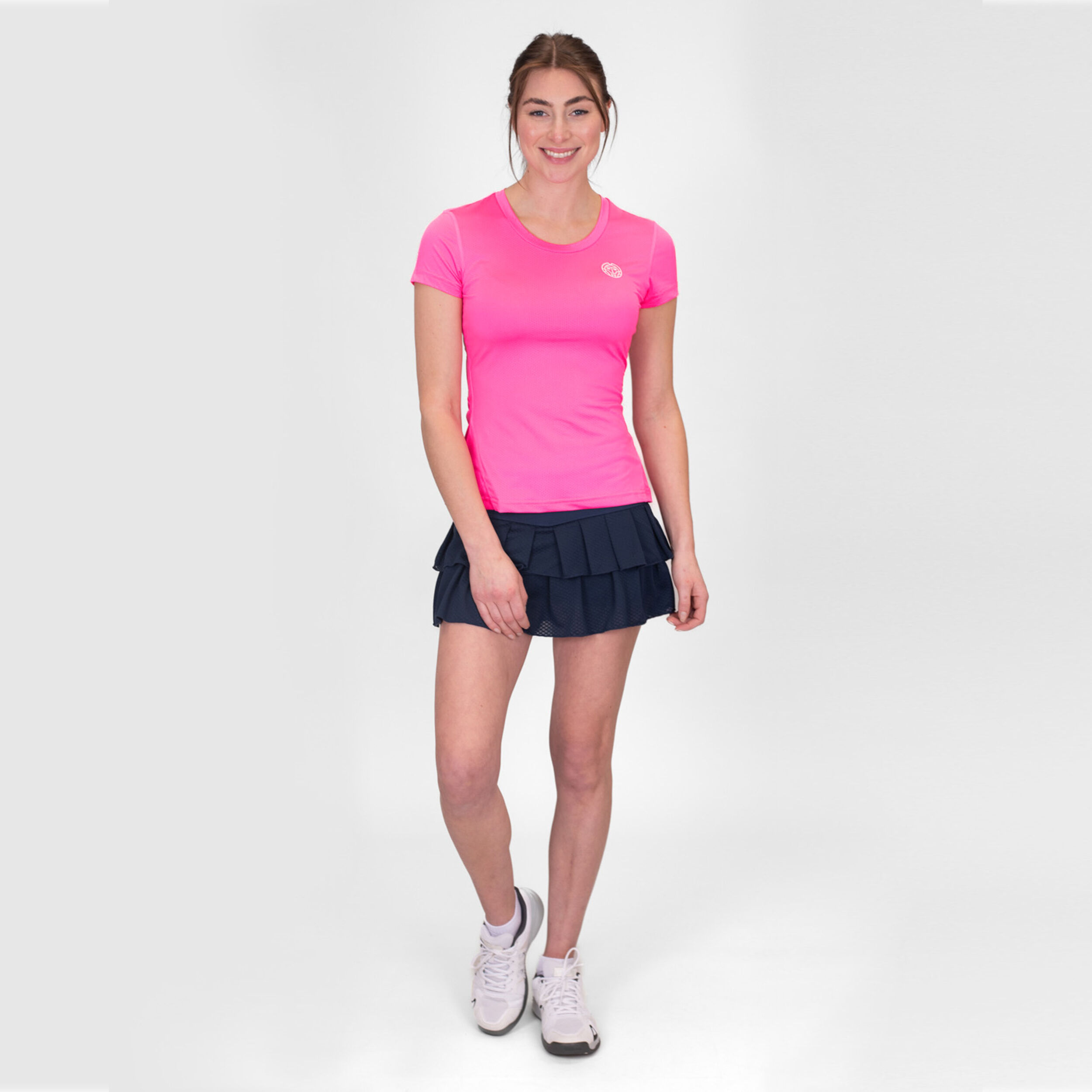 Crew Pleated Rock Damen - Dunkelblau