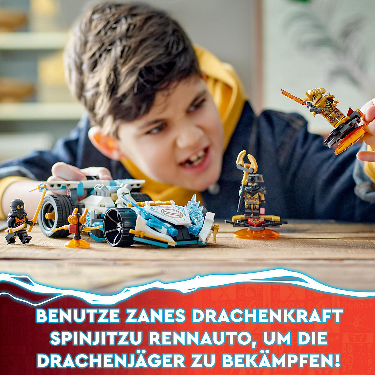 LEGO® Ninjago 71791 Zanes Drachenpower-Spinjitzu-Rennwagen