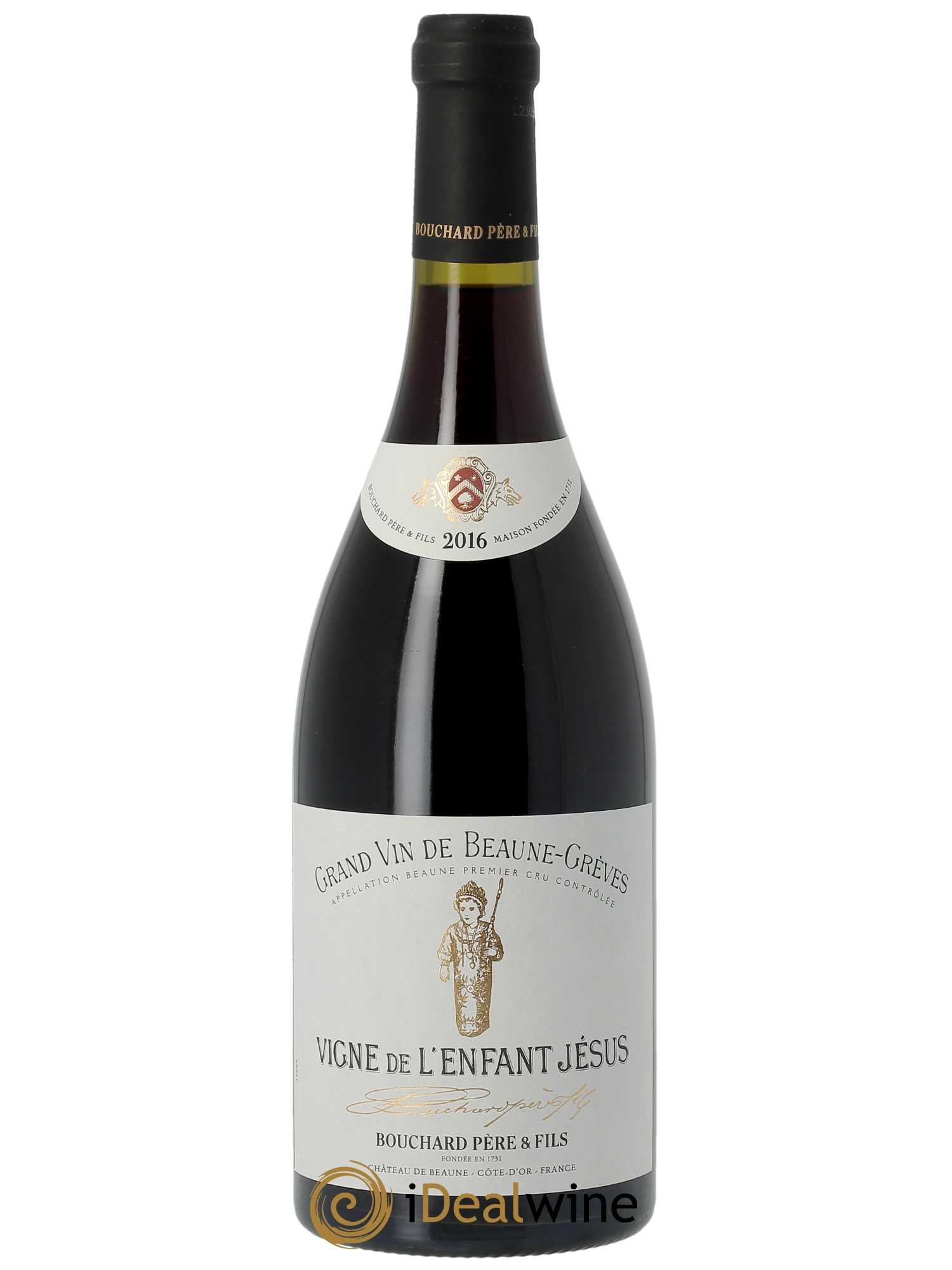 Beaune 1er cru Grèves - Vigne de l'Enfant Jésus Bouchard Père & Fils  2016 - Lot de 1 Bouteille