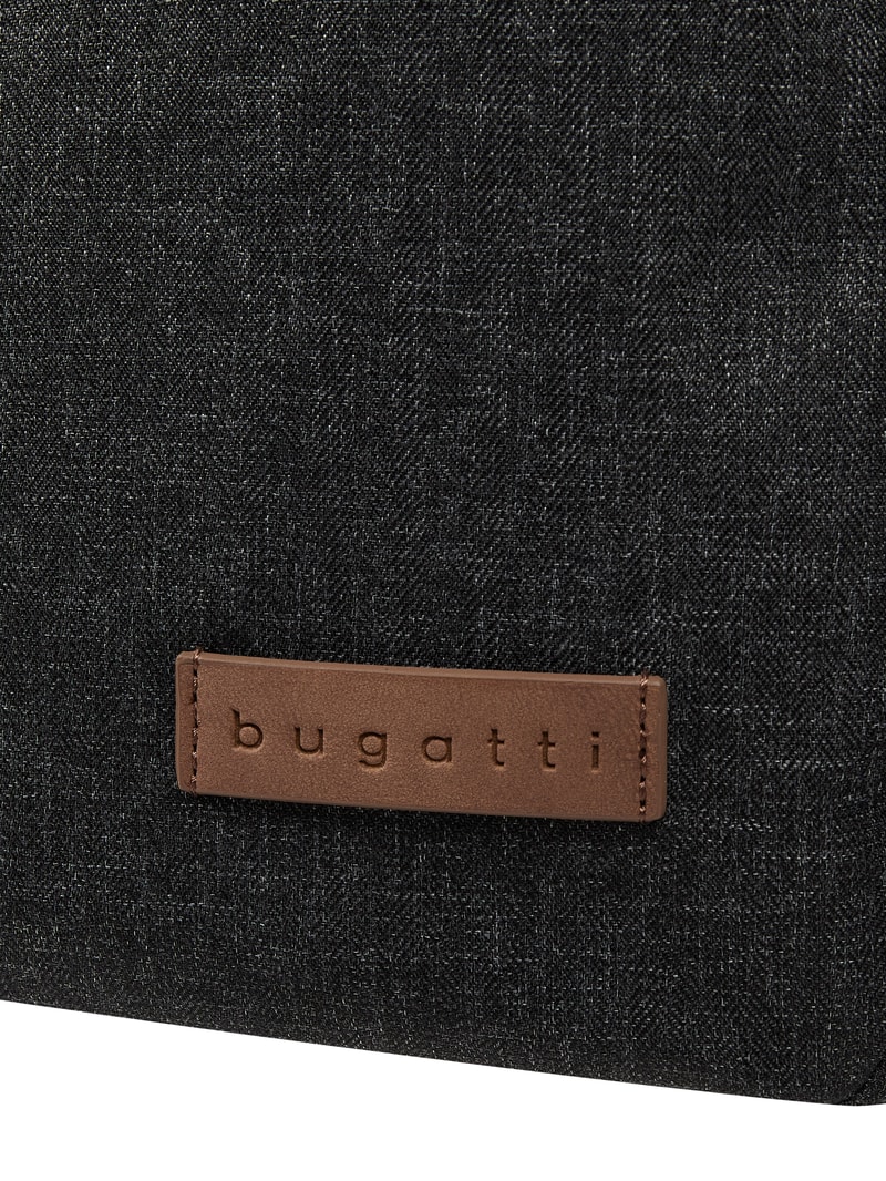 Laptoptasche mit abnehmbarem Schulterriemen Modell 'Luce' in mittelgrau meliert