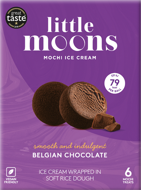 Little Moons Mochi Belgische Schokolade