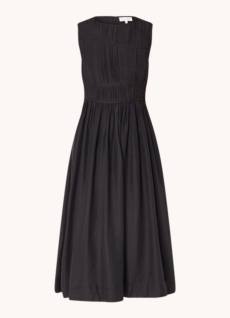 Vestido midi texturizado Phase Eight Nala