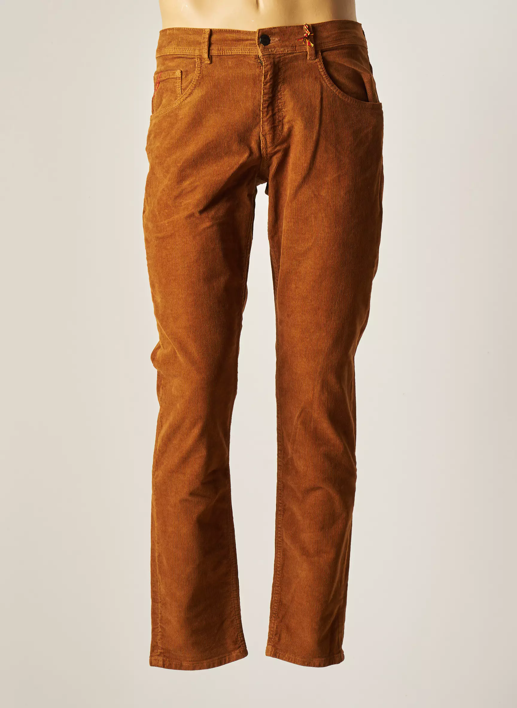 Le Fabuleux Marcel De Bruxelles Pantalons Slim Homme couleur marron