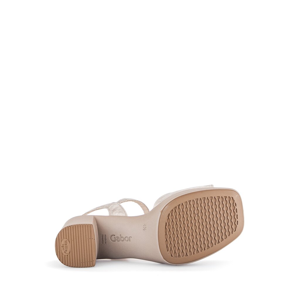 Gabor fashion Plateau Sandale beige