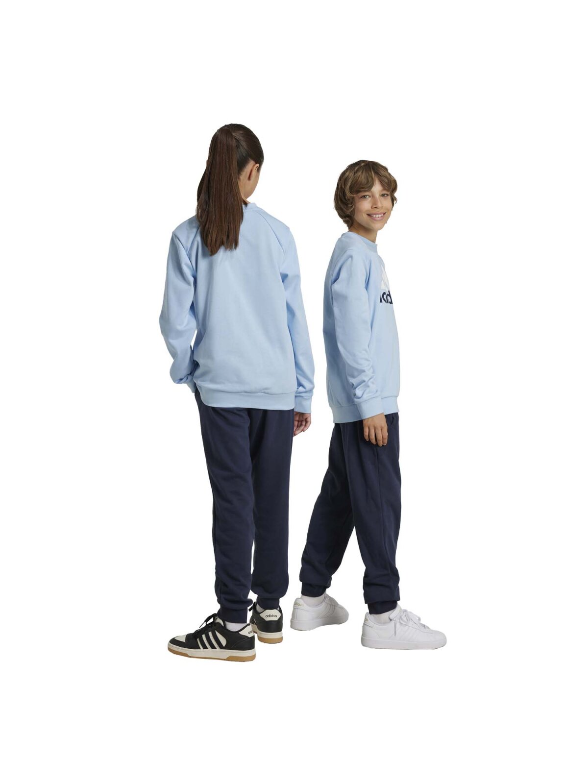 Adidas Essentials Jogginganzug Kinder blau