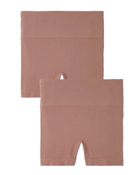 Lot de 2 shorties sans couture effet gainant léger