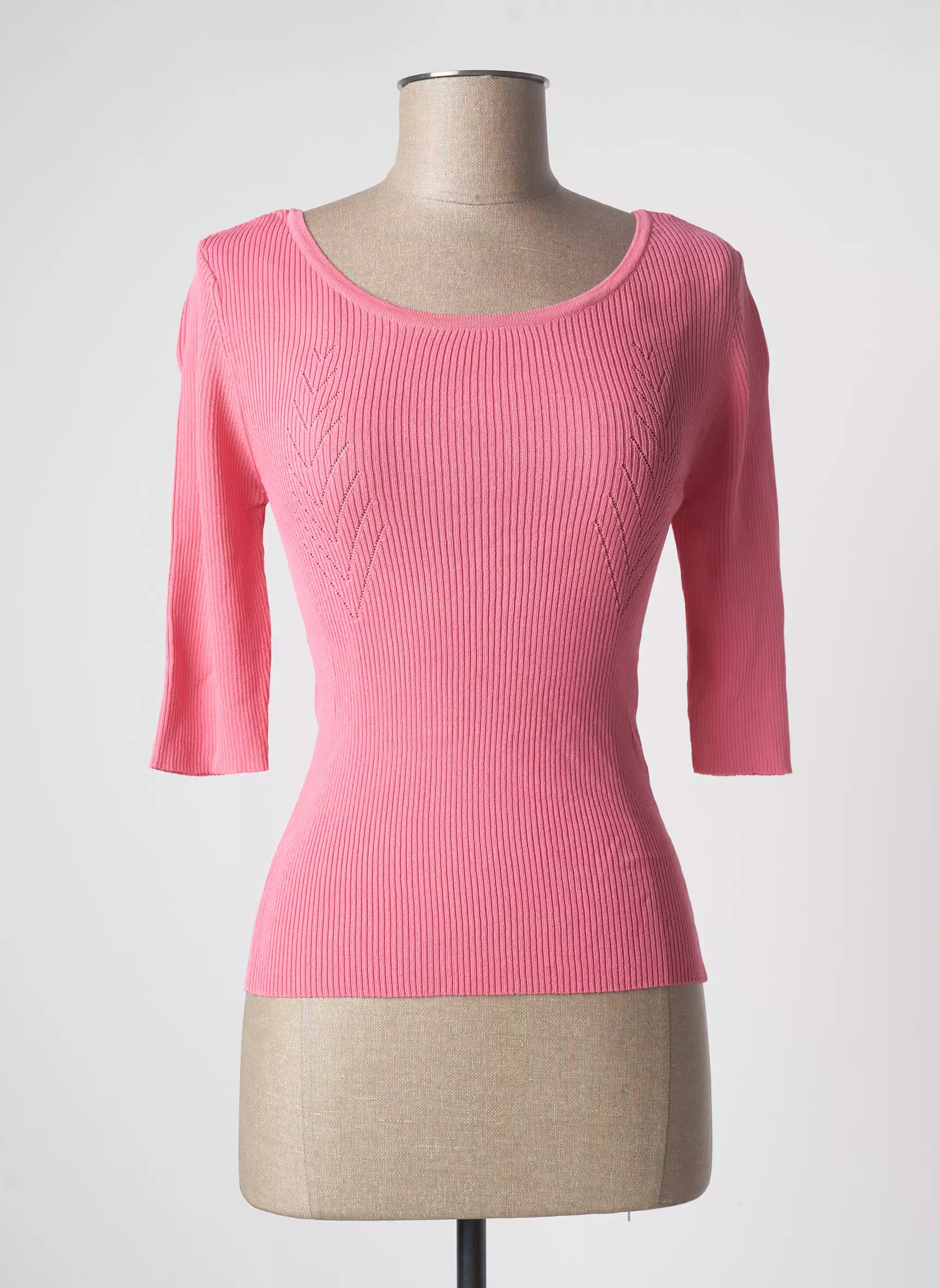 Morgan Pulls Femme couleur rose