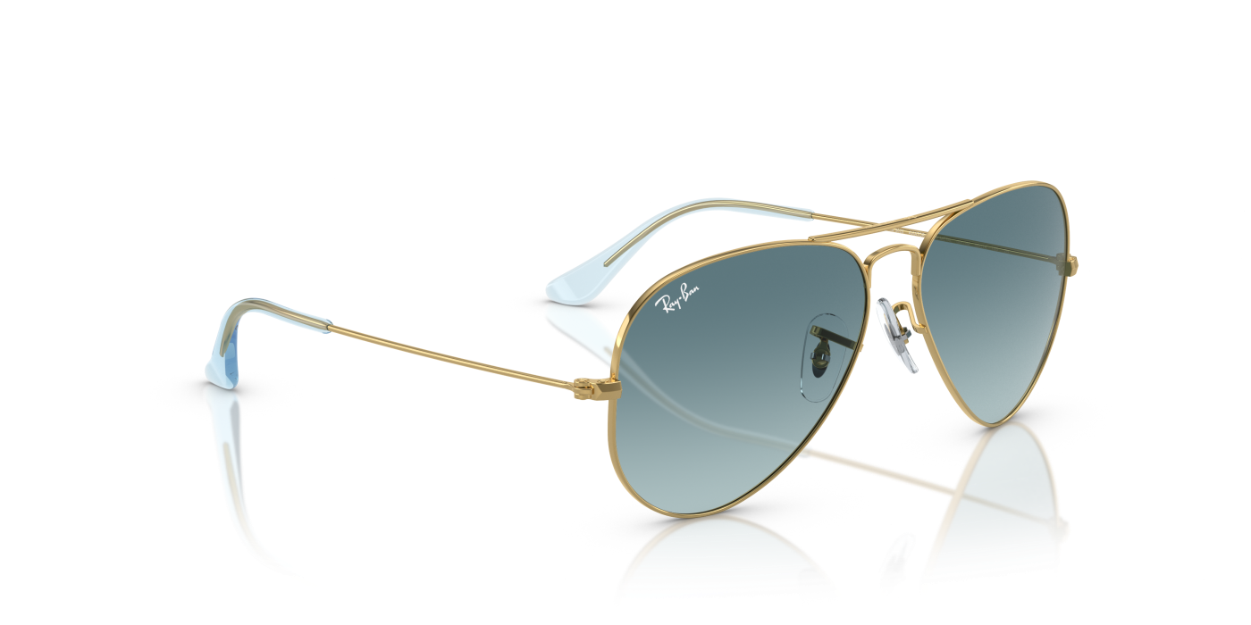 AVIATOR GRADIENT - Albastru auriu strălucitor