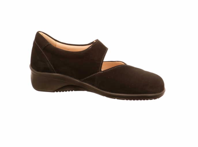 FINN COMFORT Komfort Slipper schwarz Aquila