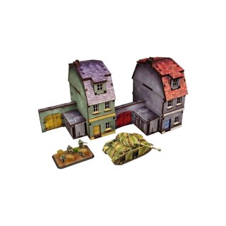 WW2 Normandy Townhouse #1 (PREPAINTED)
