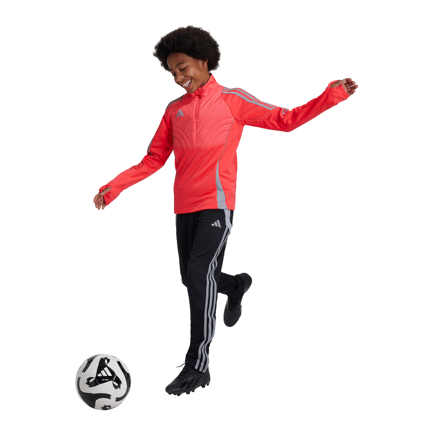 adidas Tiro 24 Trainingsjacke Kids Rot