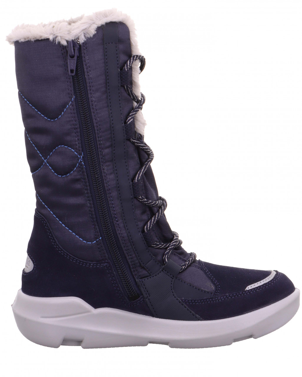 TWILIGHT - Blau Stiefel mit Reißverschluss