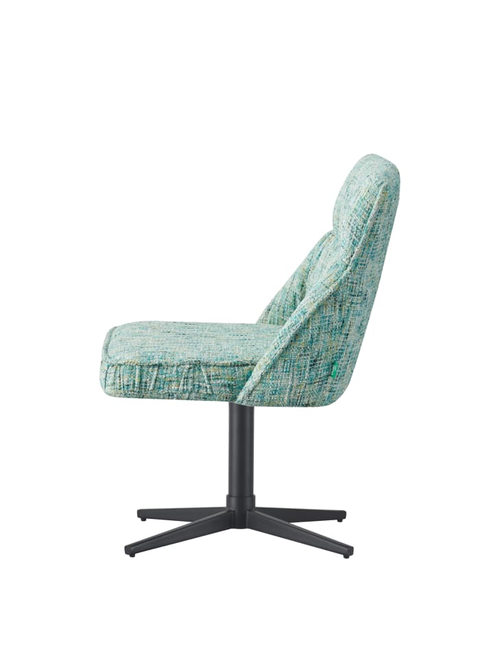 DUBI Möbel 2er-Set: Drehstuhl LORENA in Türkis - (B)49 x (H)83 x  (T)62 cm günstig kaufen onesize