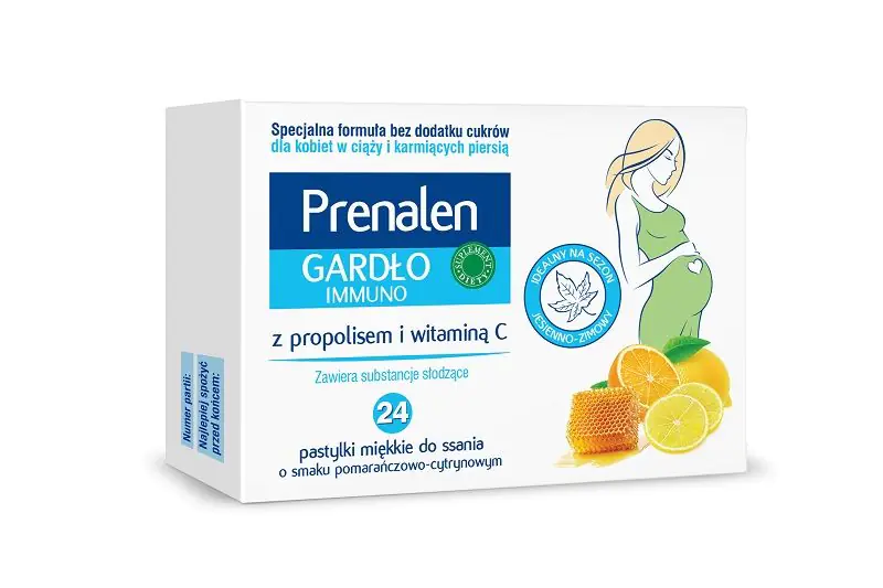 Prenalen Throat Immuno, Παστίλιες