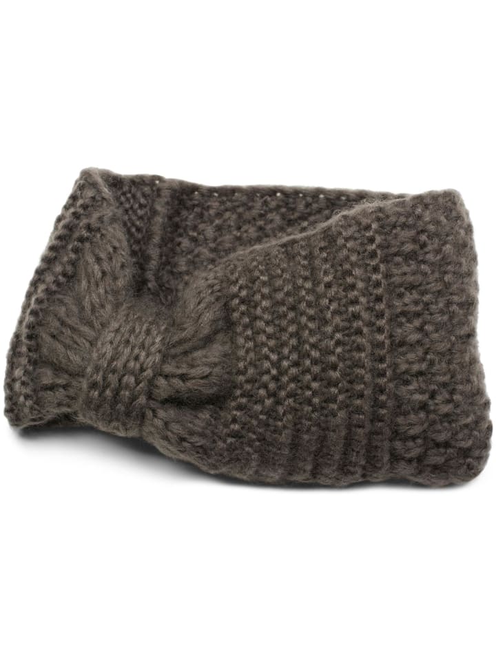 styleBREAKER Strick Stirnband in Dunkelgrau günstig kaufen onesize
