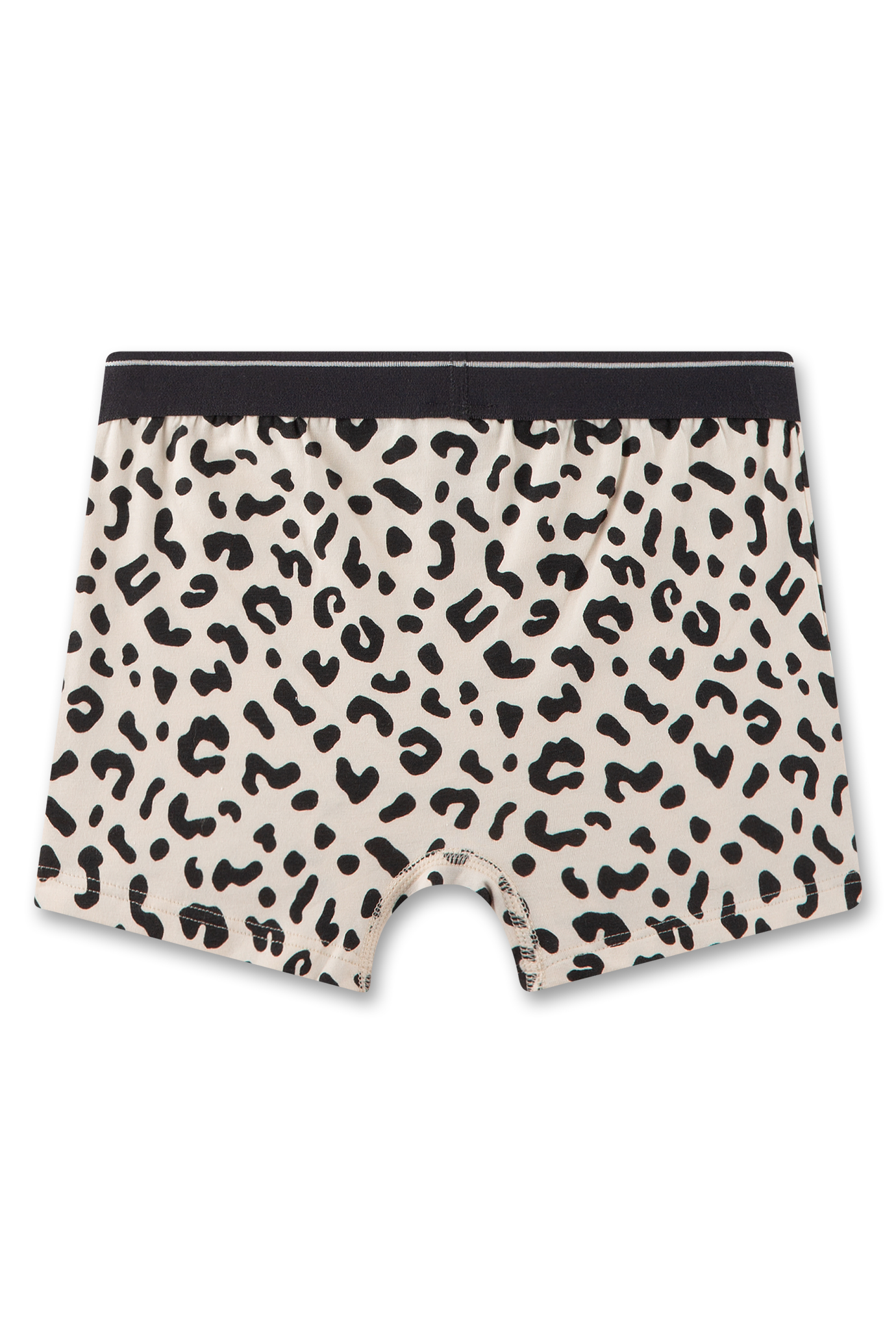 Mädchen-Shorty beige Leo-Allover