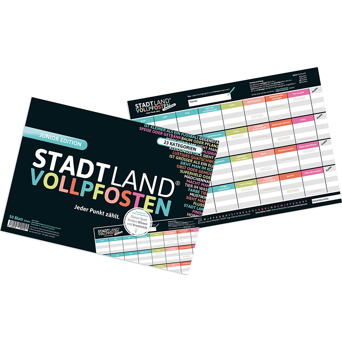 STADT LAND VOLLPFOSTEN® - Junior Edition