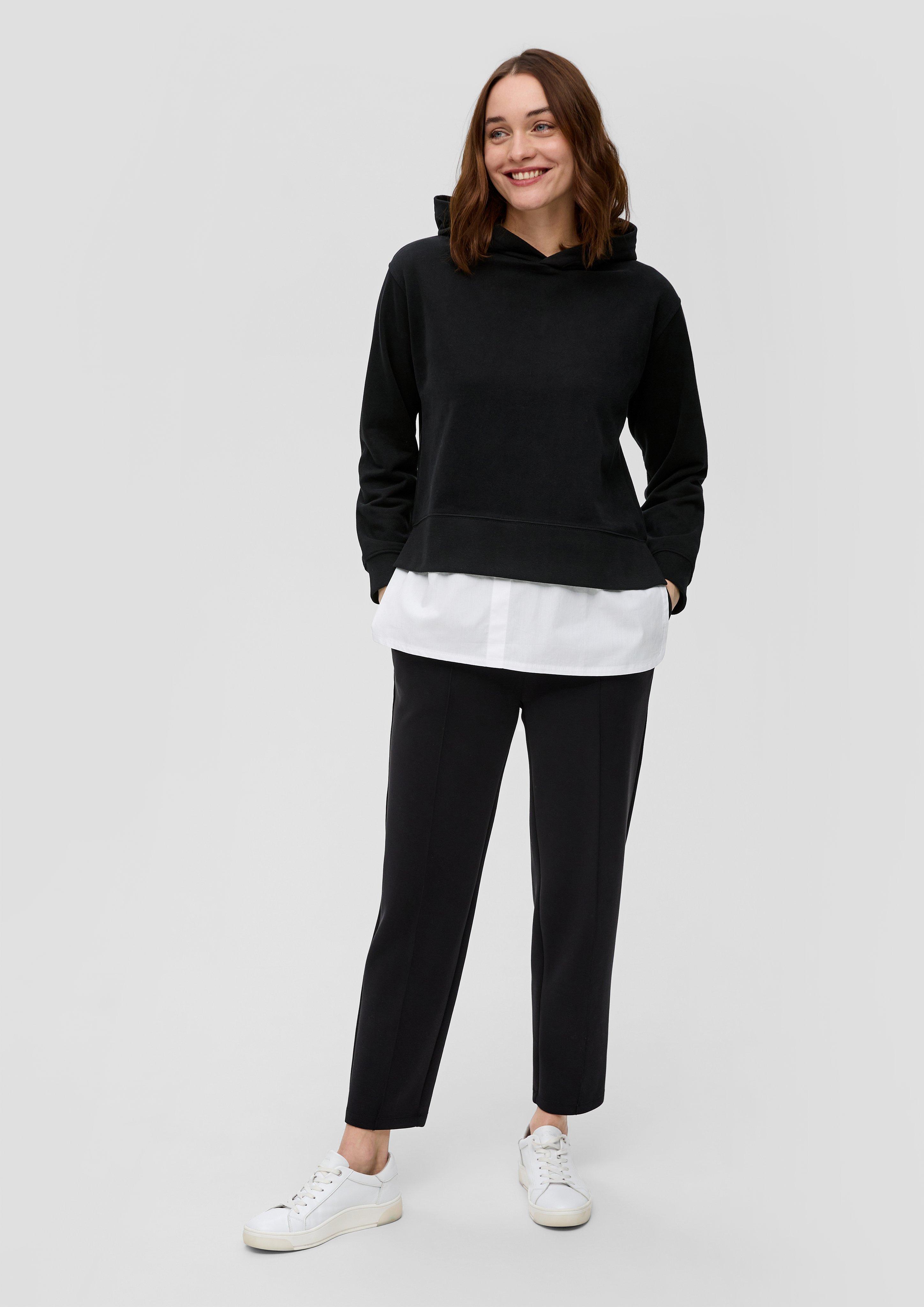 Sweatshirt mit Layering-Detail  2152047-9999