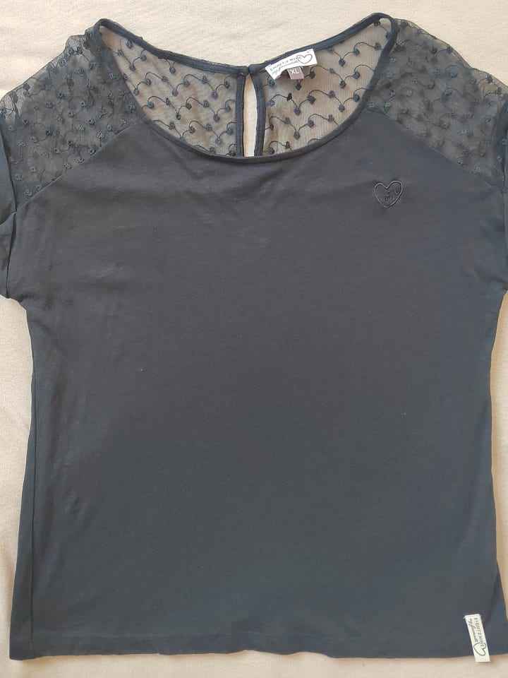 Eight2Nine Shirt in Schwarz günstig kaufen XL