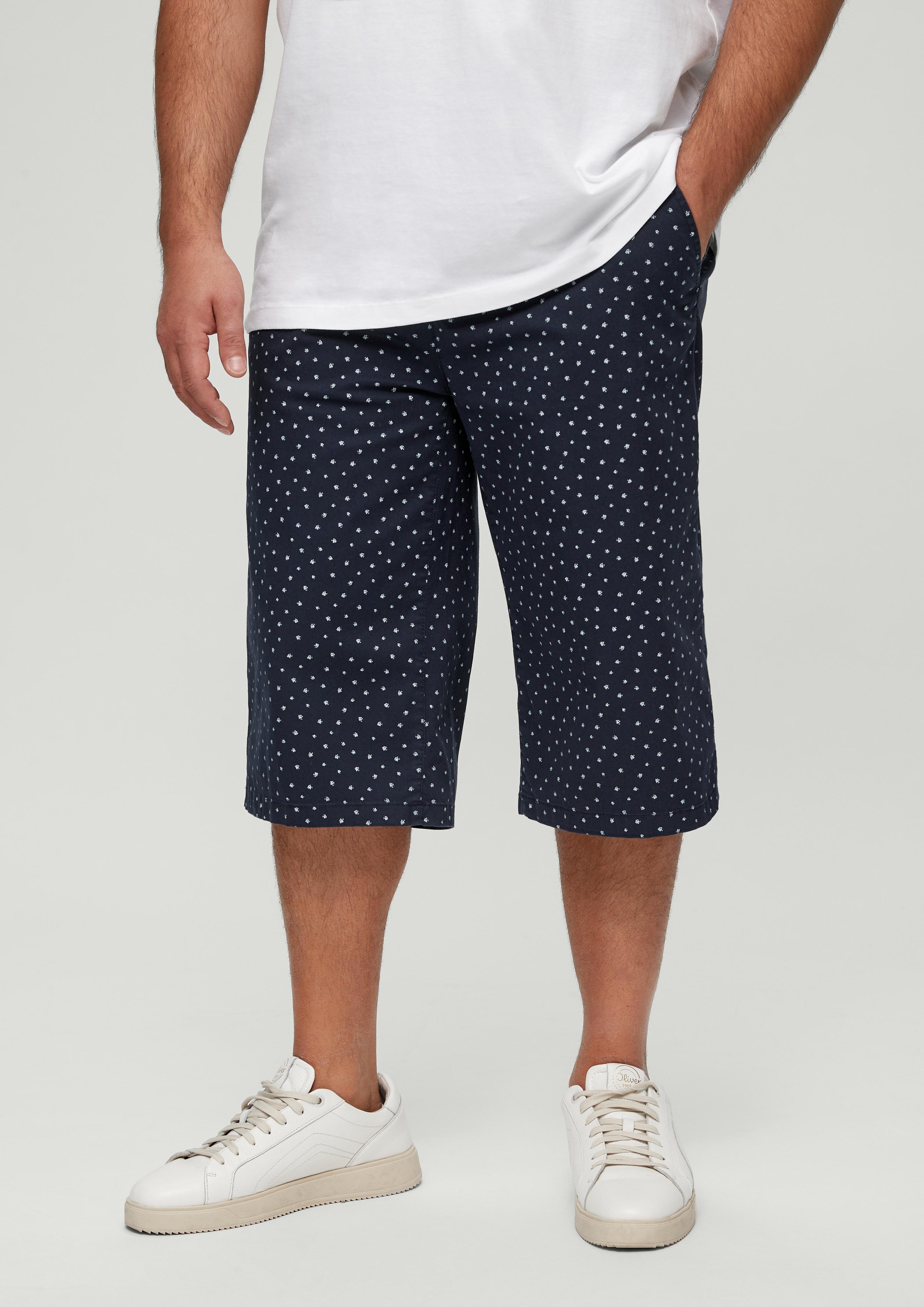 Slim: Bermuda mit Allover-Print  2133321-59A0