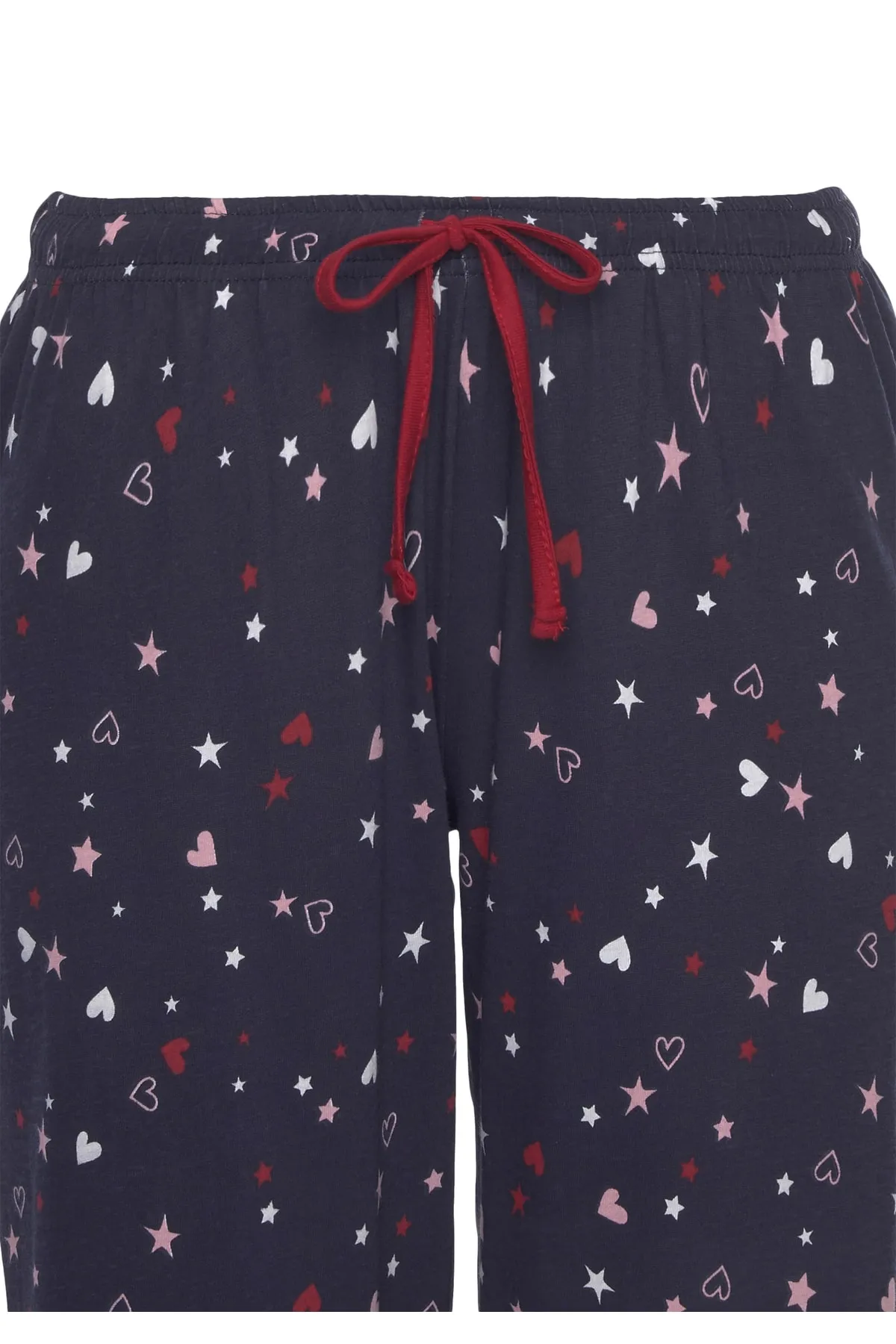 Vivance  Pyjama set - Rot - Unifarben